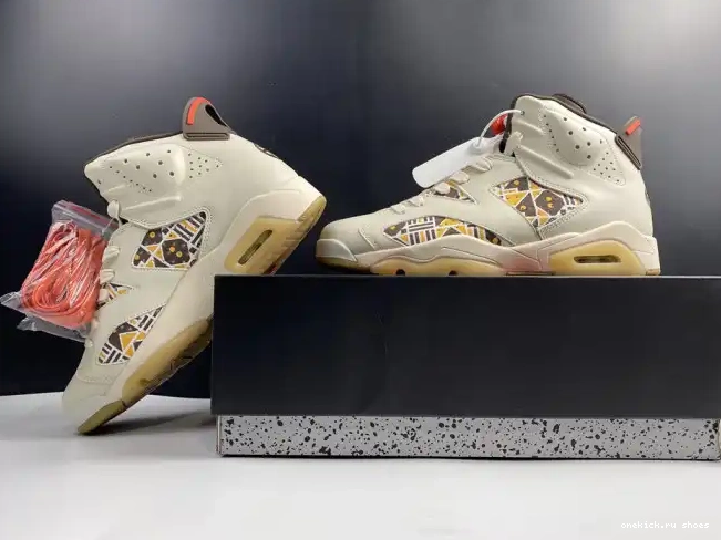 Rep AIR Quai54 Sail Retro Brown Jordan 6 CZ4152-100 (2020) 0427